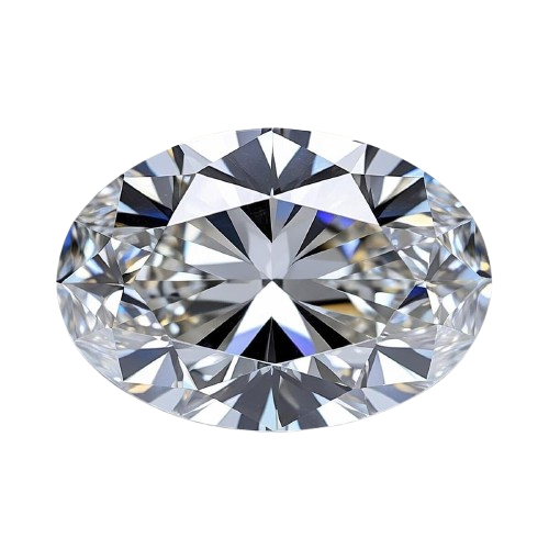 Oval diamond shape